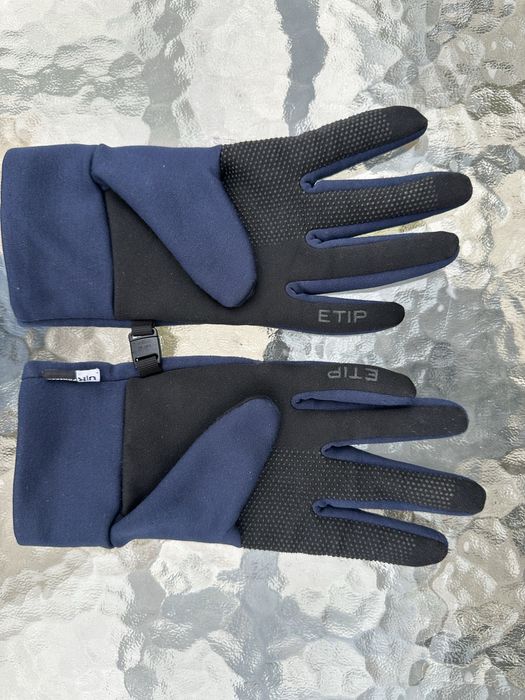 The North Face Luvas Etip Azul Escuro Tamanho S (em bom estado)
