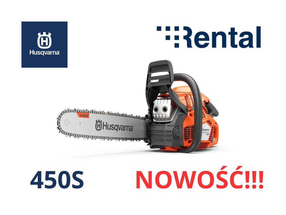 NOWOŚĆ! pilarka Husqvarna 450S, nowa, od ręki, gwarancja