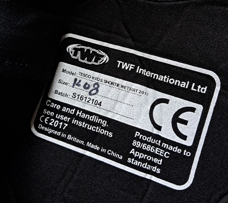 Kombinezon neoprenowy pianka neoprenowa 7-8 lat 122-128 K08
