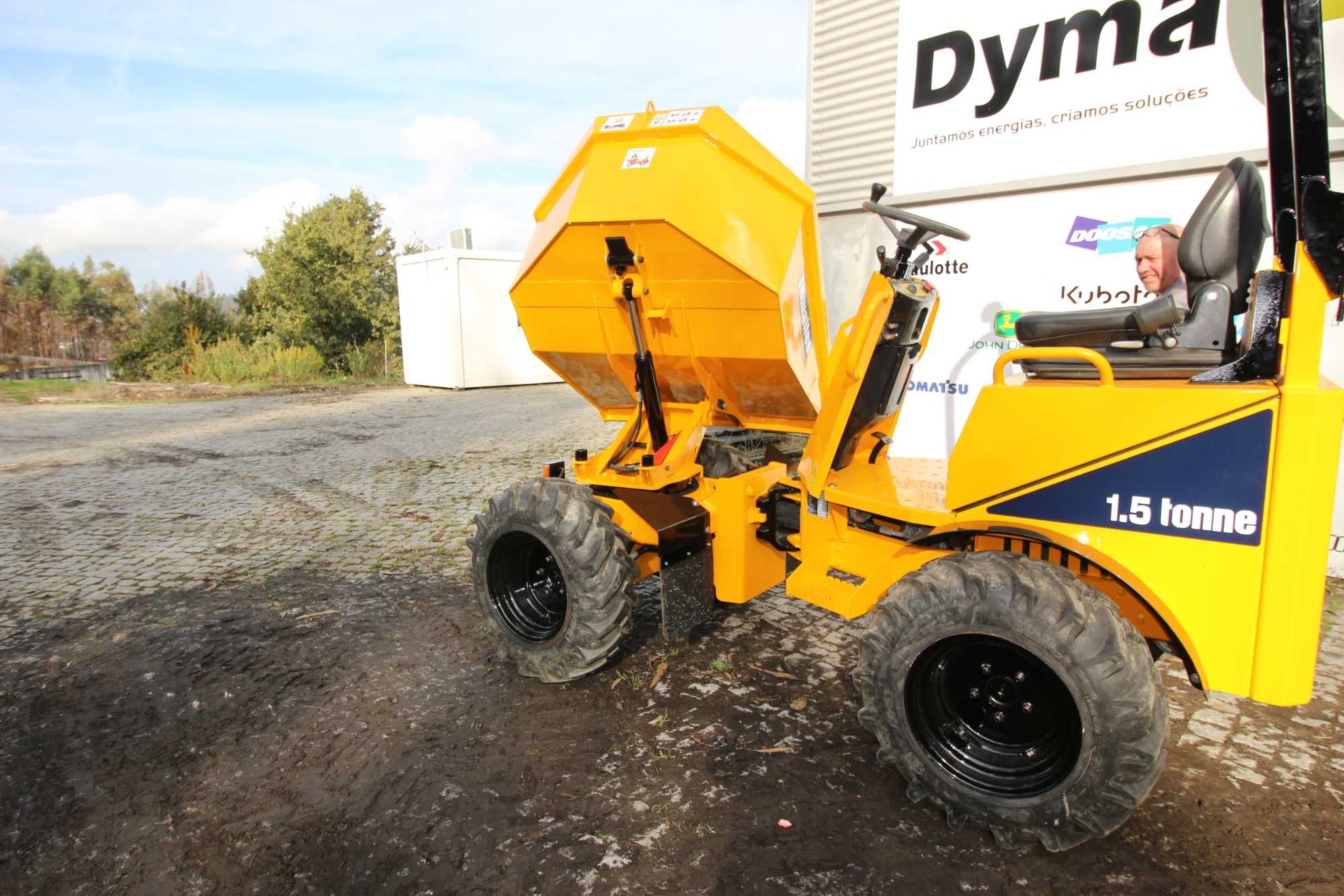 Dumper  todo terreno Thwaites 1.5 Toneladas  (como novo)