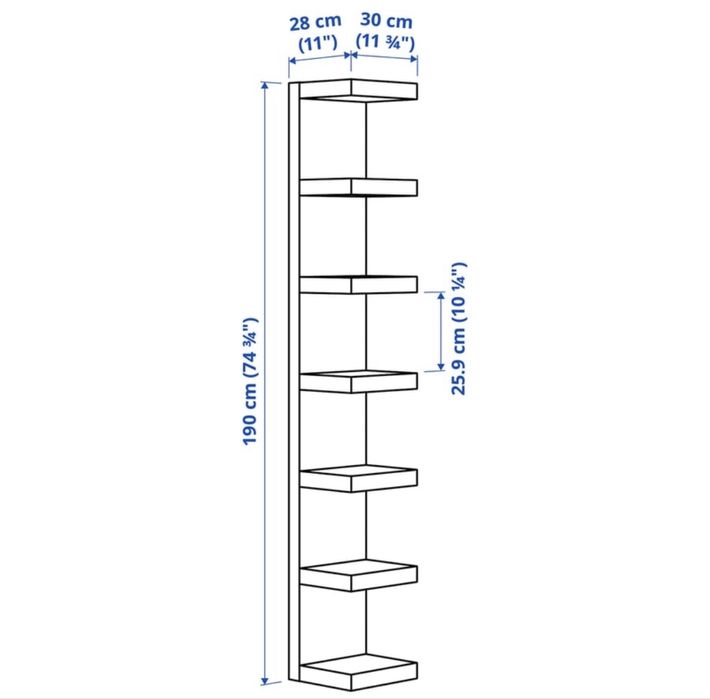 Półka stojąca IKEA