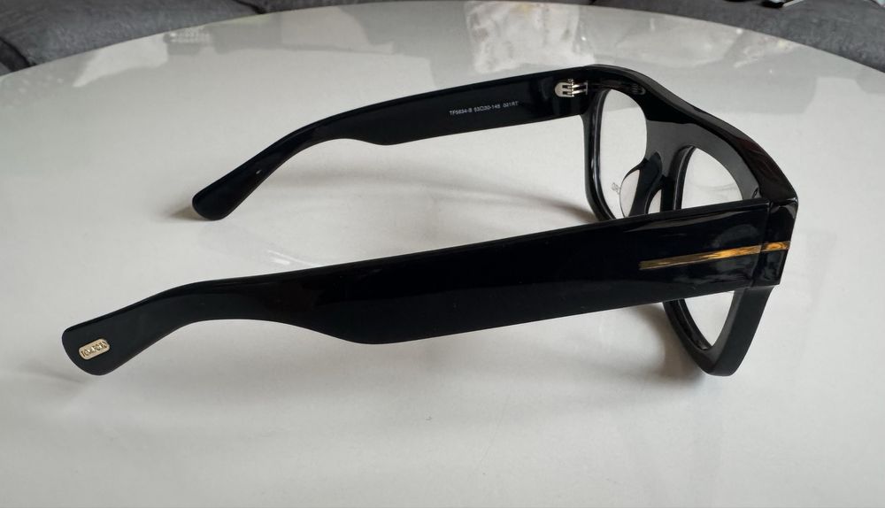 Tom Ford TF5634-B okulary korekcyjne czarne