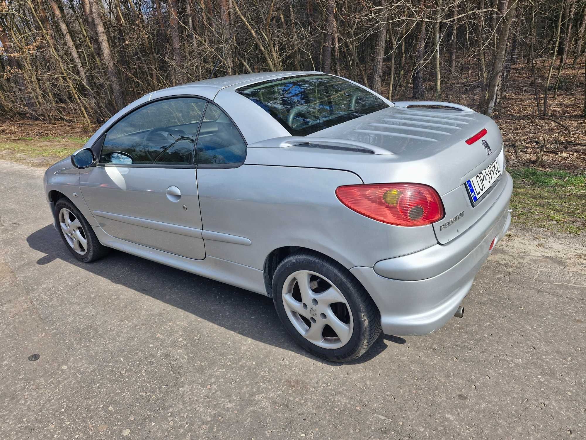 206 cc 1.6 16v oplacony tylko 155 tys km