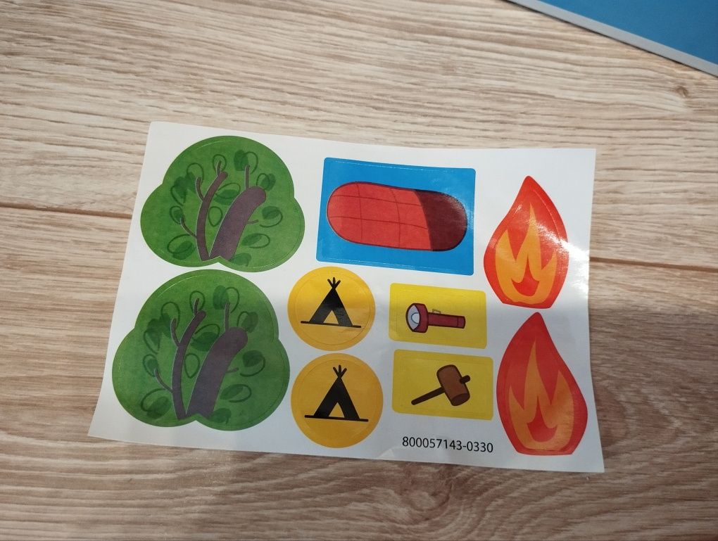 Klocki Zestaw kemping 25 elementów Świnka Peppa PlayBIG BLOXX 57143