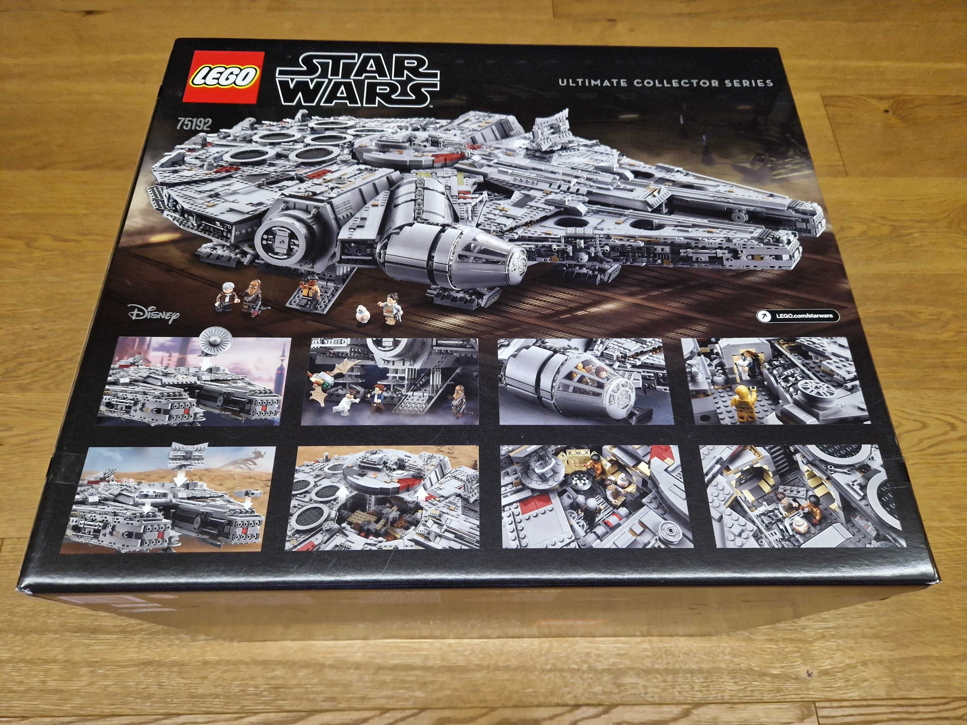 LEGO 75192 Star Wars Millennium Falcon Sokół Milenium - stan idealny