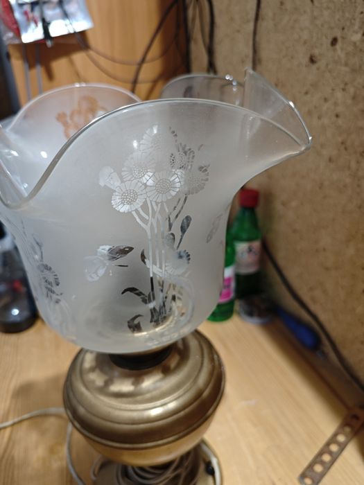 Lampa naftowa Stary klosz 42cm