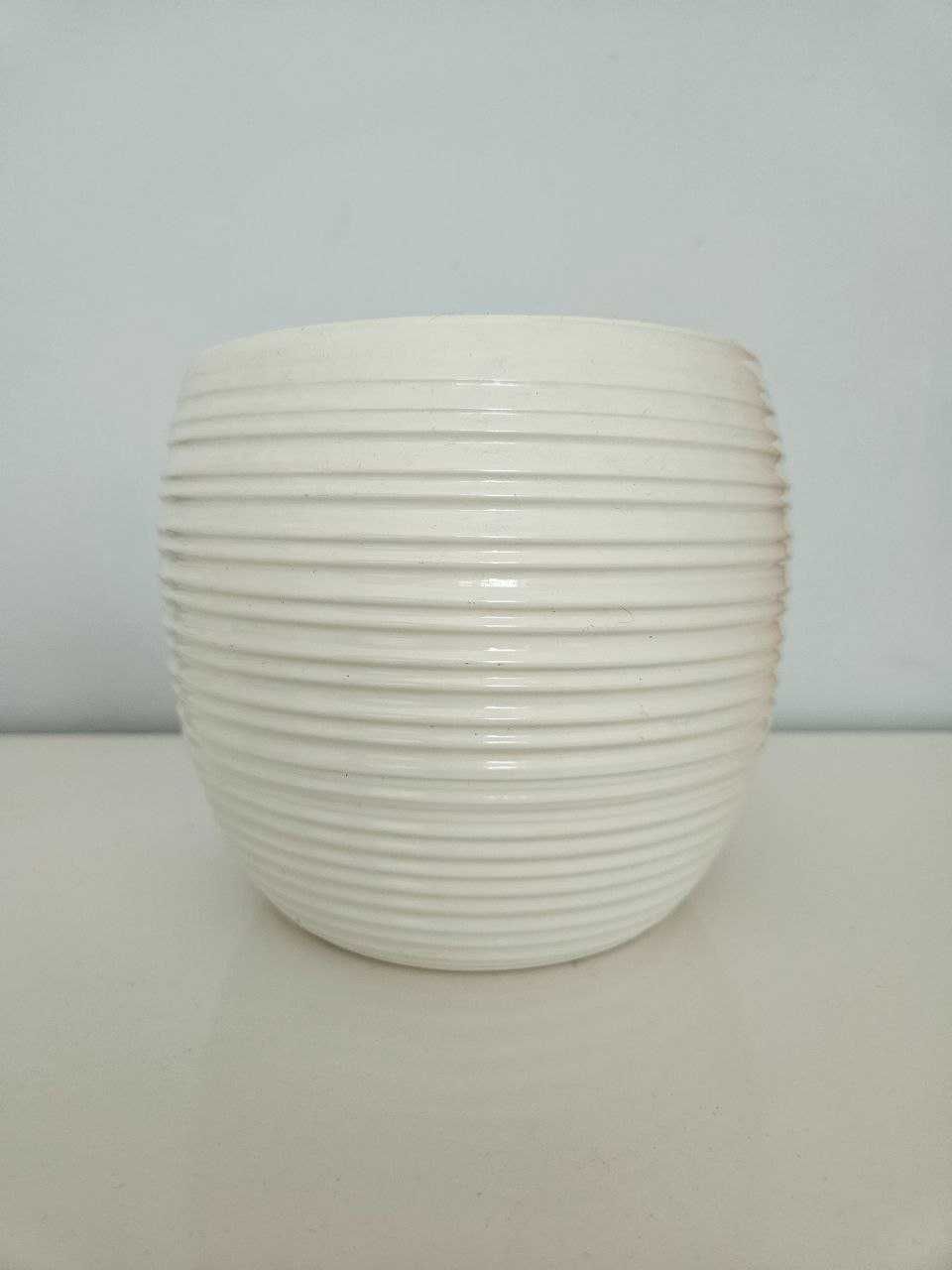 Doniczka ceramiczna Cermax, wysokość 14,5 cm, średnica 17 cm