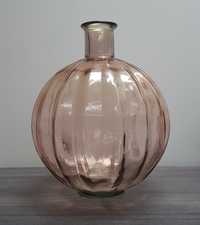 Duży, szklany wazon ozdobny wys. 40,5