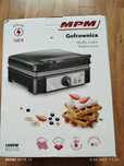 Nowa gofrownica MPM 1400W