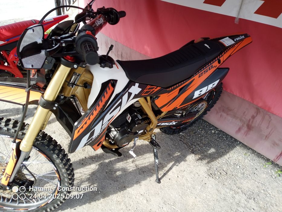 Motocykl Cross Asix xb 88 250 cm 3
