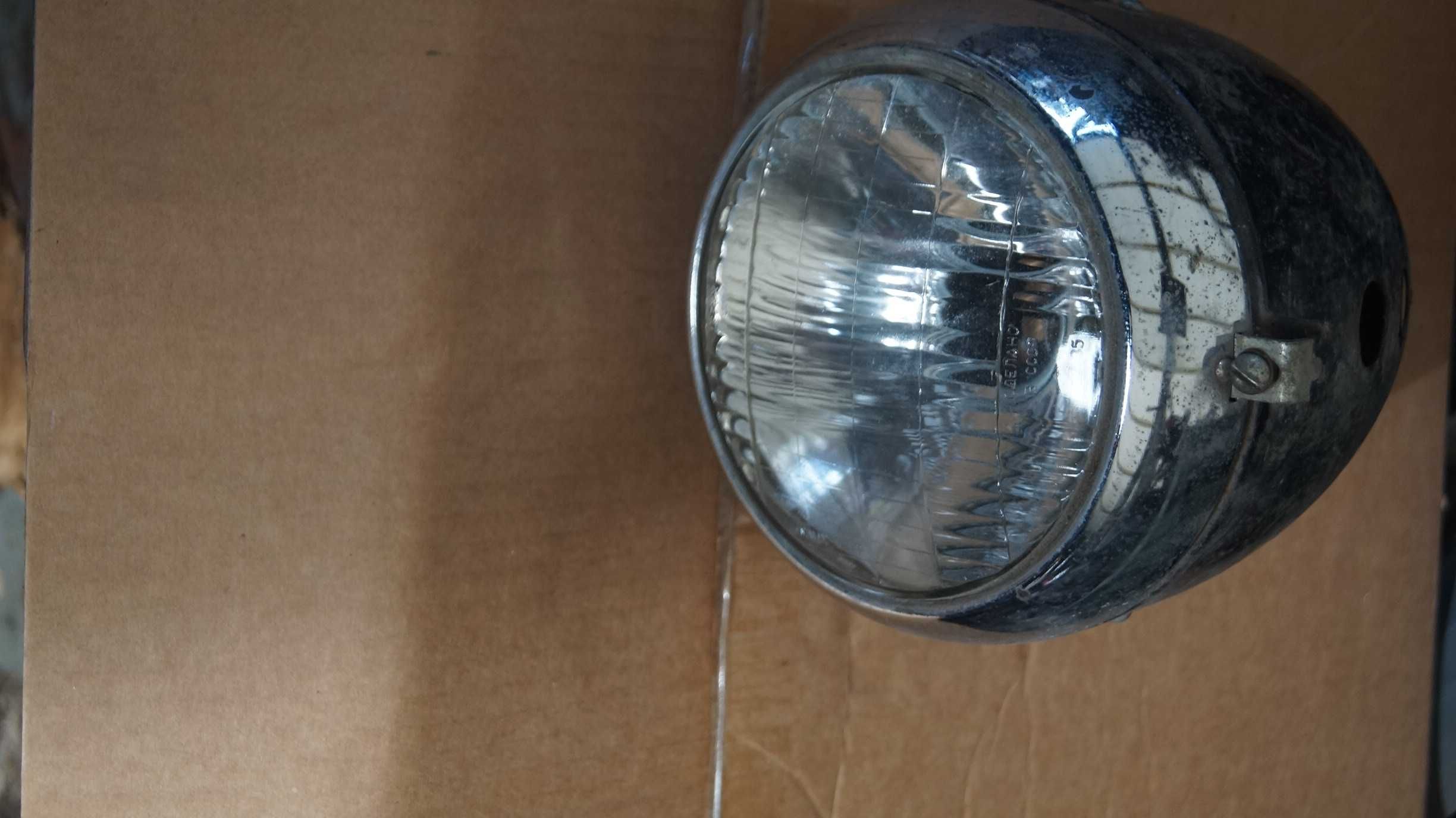 IŻ DKW lampa przednia kompletna oryginał super