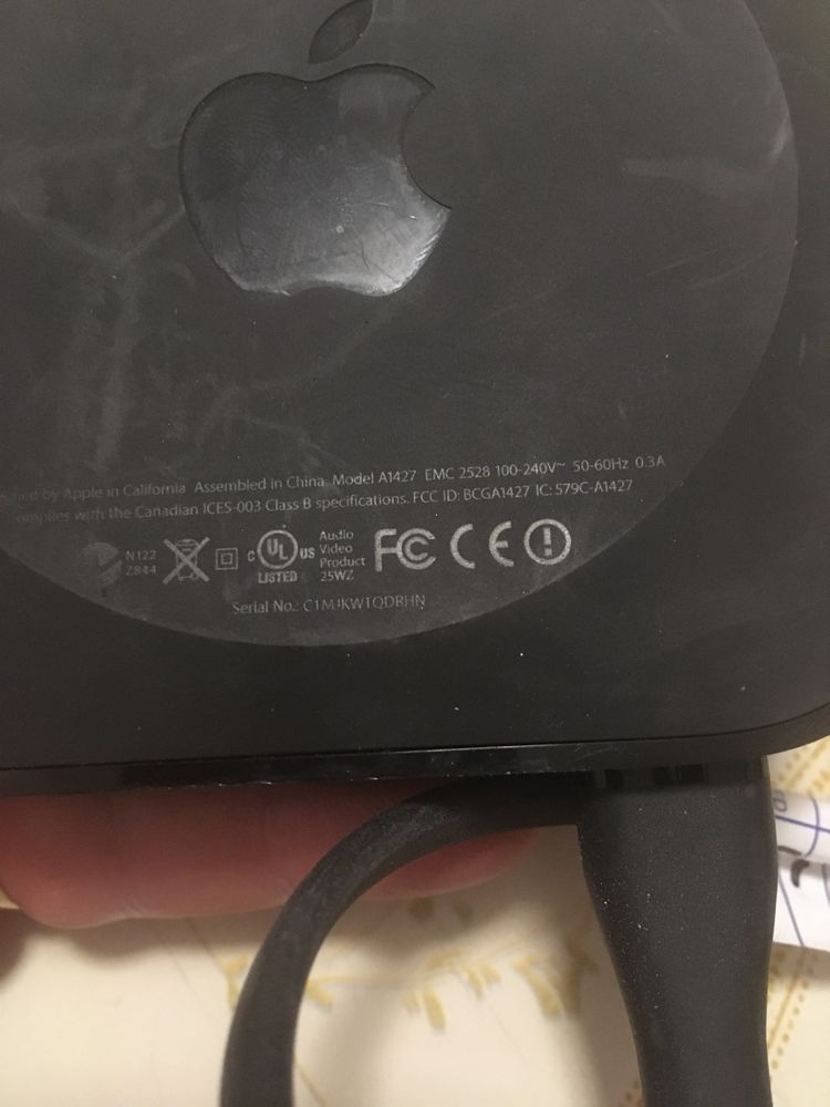 Apple tv A1427 3 генерація