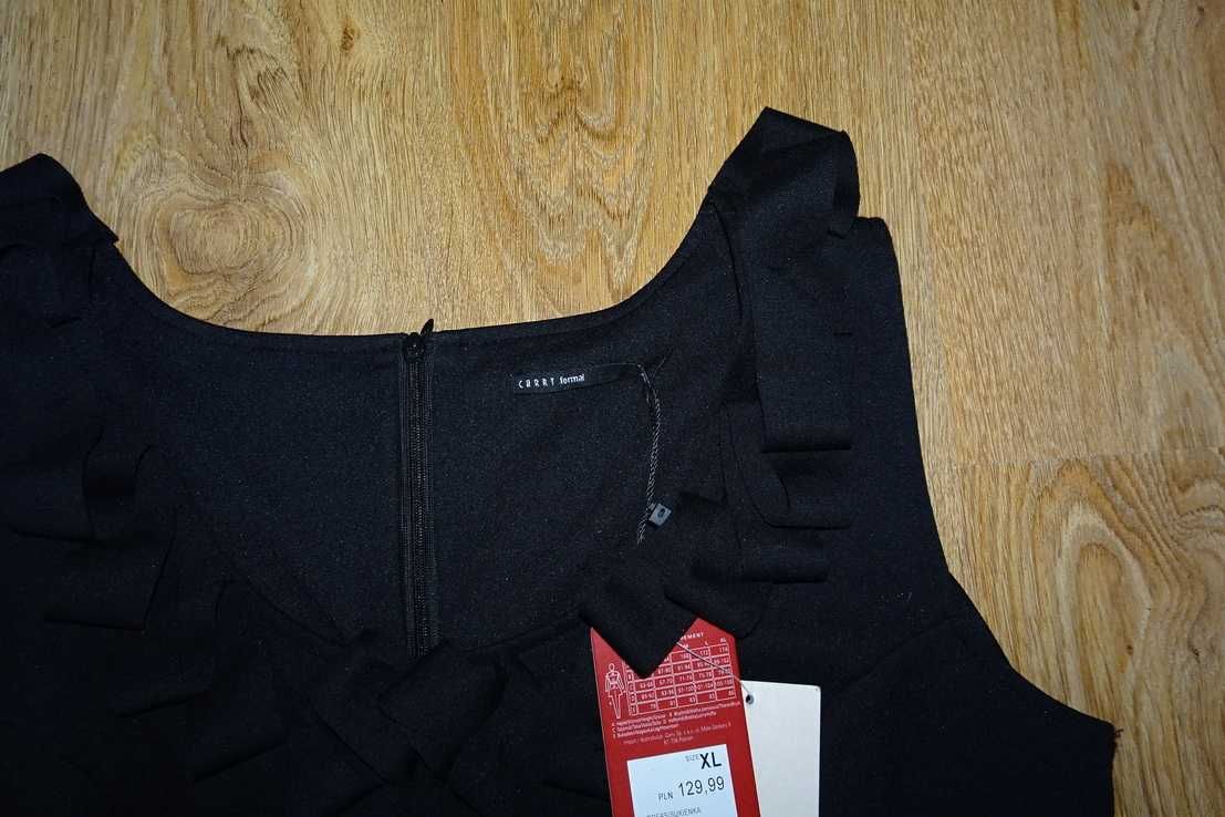 Sukienka mała czarna Carry XL nowa Audrey Hepburn