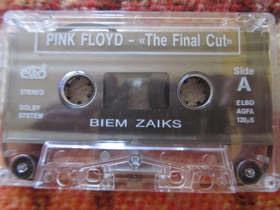 Pink Floyd- "The final cut"- kaseta audio. Piła