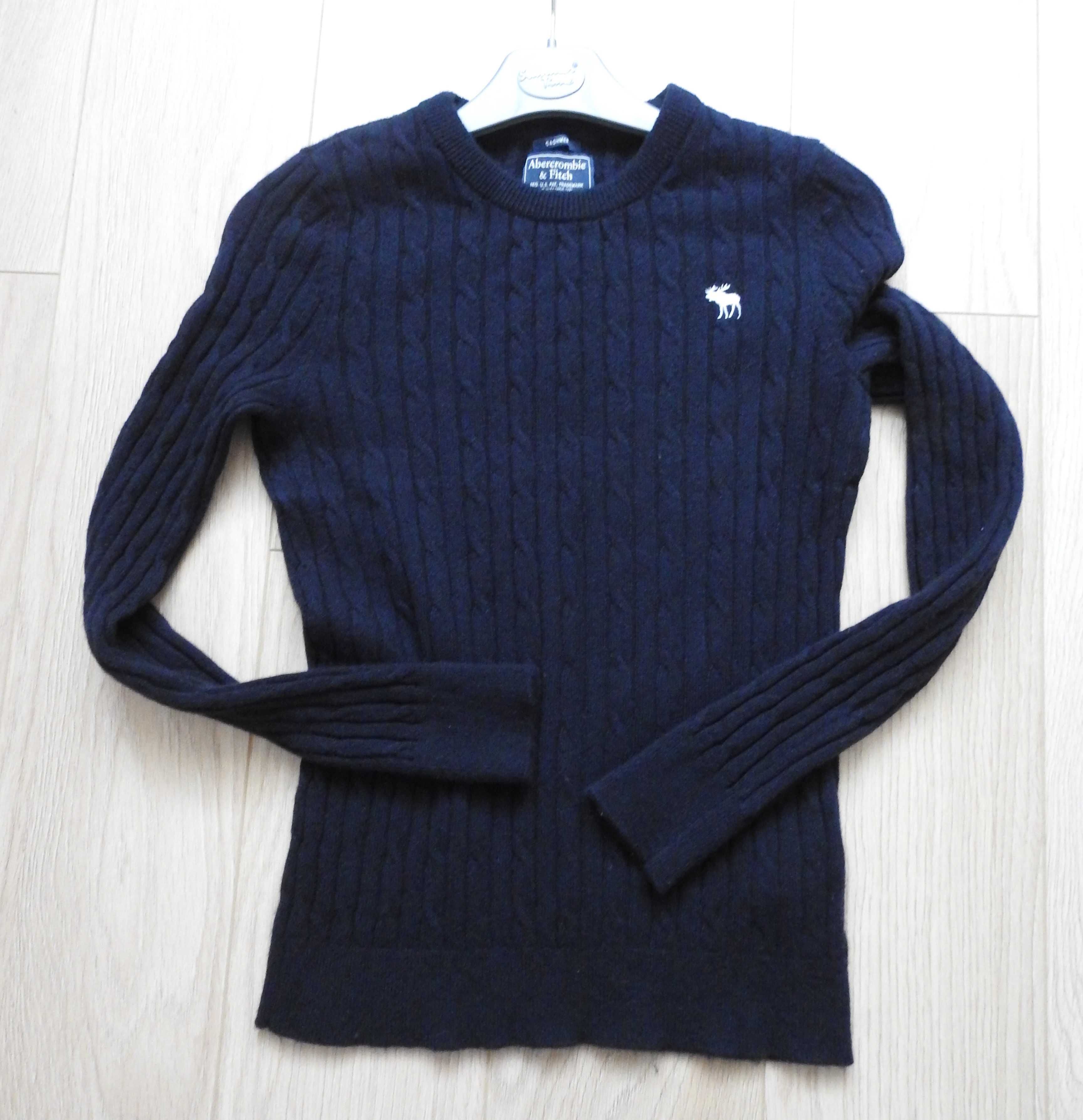 Abercrombie&Fitch_Sweter Damski_S_Kaszmir