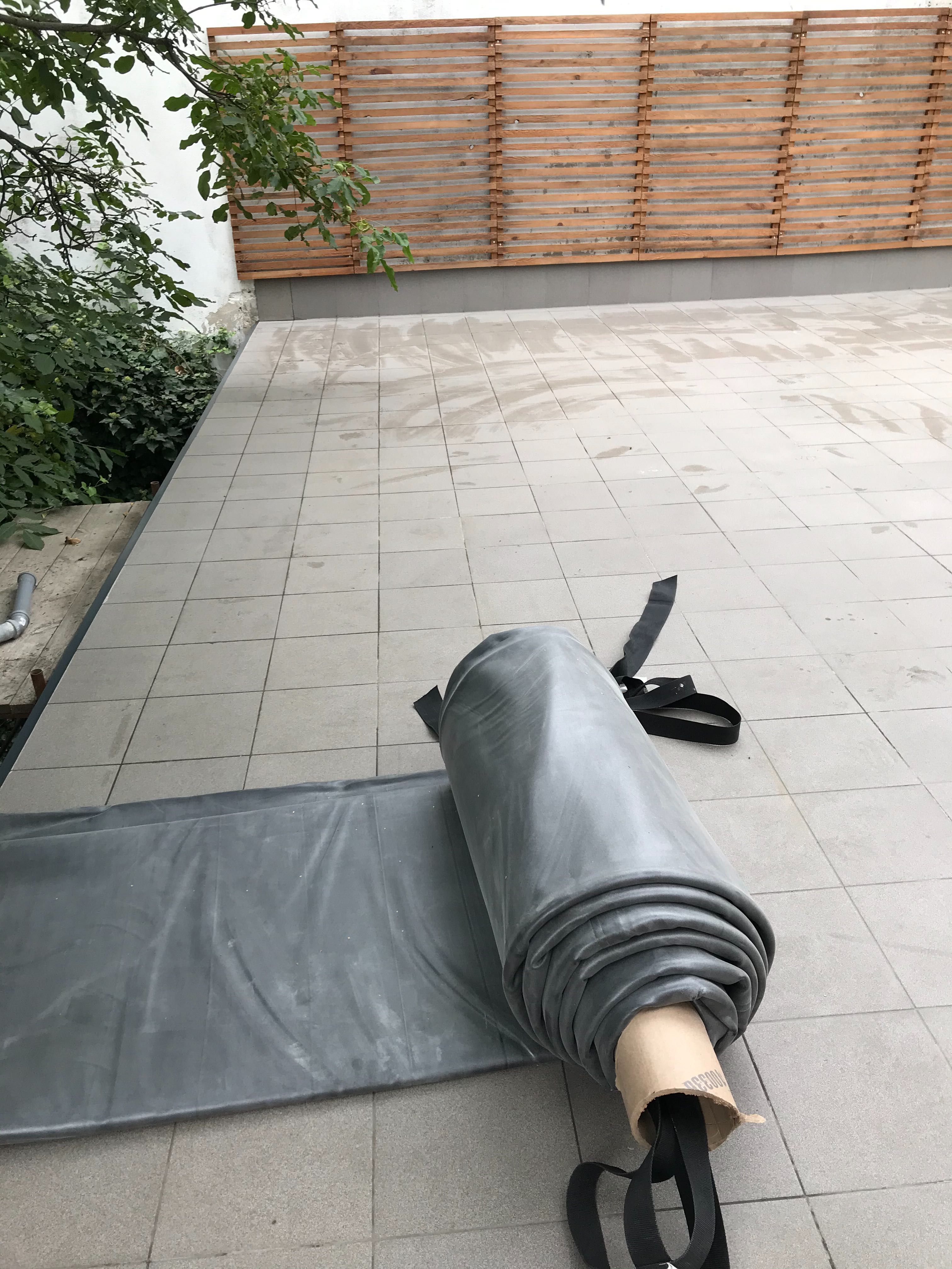 EPDM, hydroizolacja - montaż hydroizolacji, membran EPDM, PCV, TPO