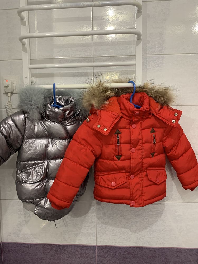 Куртка детская р86 (р80-92) для двойни