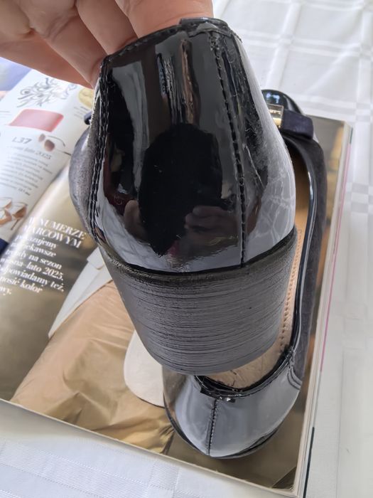 Baleriny Damskie Skórzane Lasocki r.36