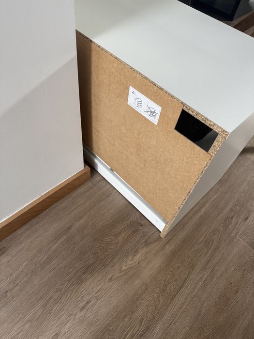 Móvel TV, branco, 120x41x53cm