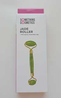 Масажний роллер для обличчя нефритовий jade roller