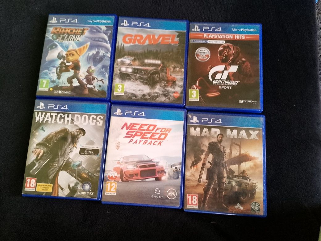 Sprzedam zestaw 17 gier na konsole ps4