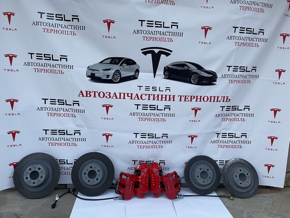 Комплект гальм супроти Perfomance гальмівні диски Tesla Model Y ТеслаУ