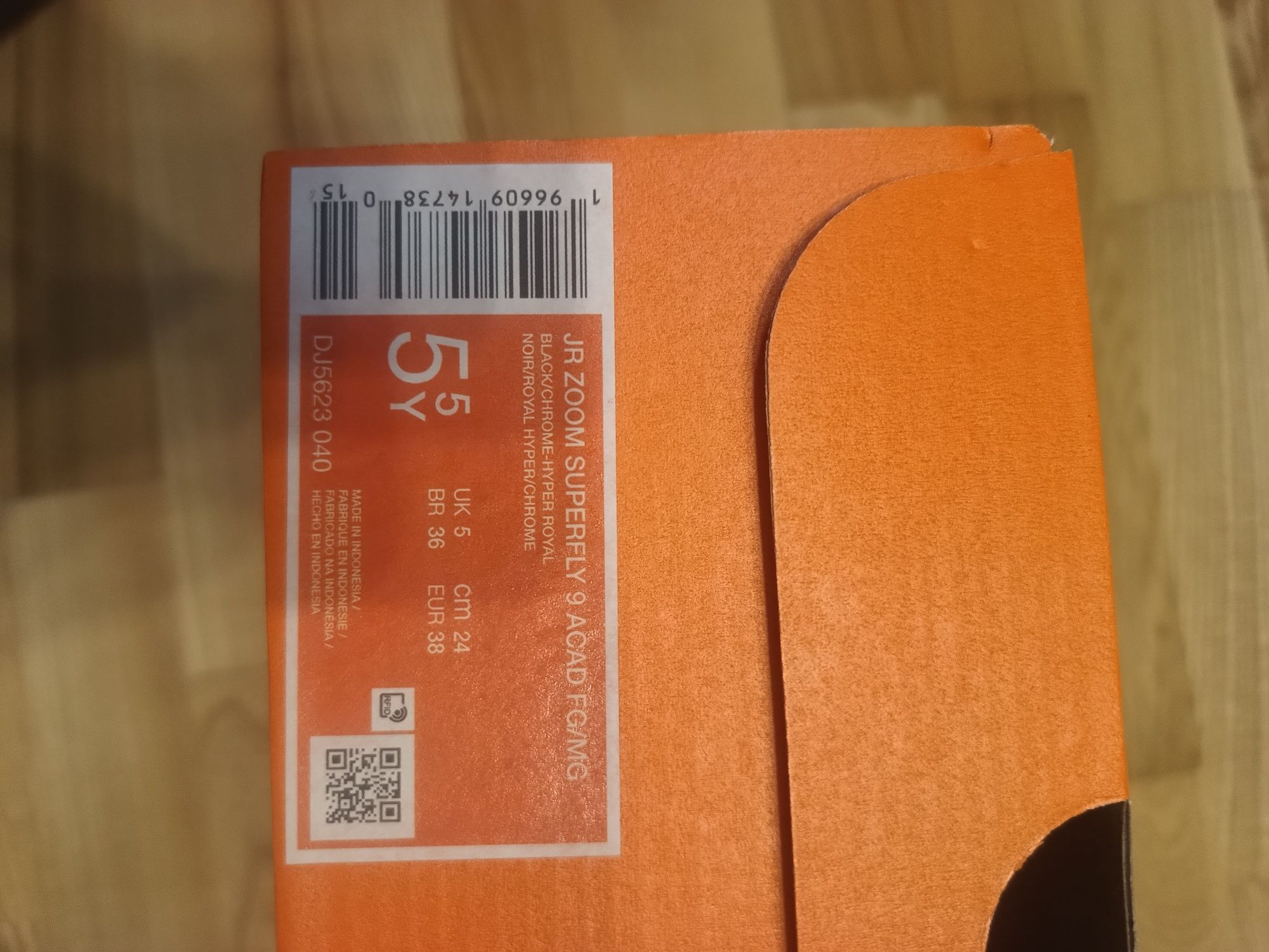 Korki Jr Zoom Superfly 9 Acad fg/mg R.38