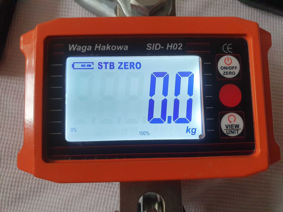 Jakość Waga Hakowa Podwieszana Big Bag Sideon 2T 2000kg Faktura 23%