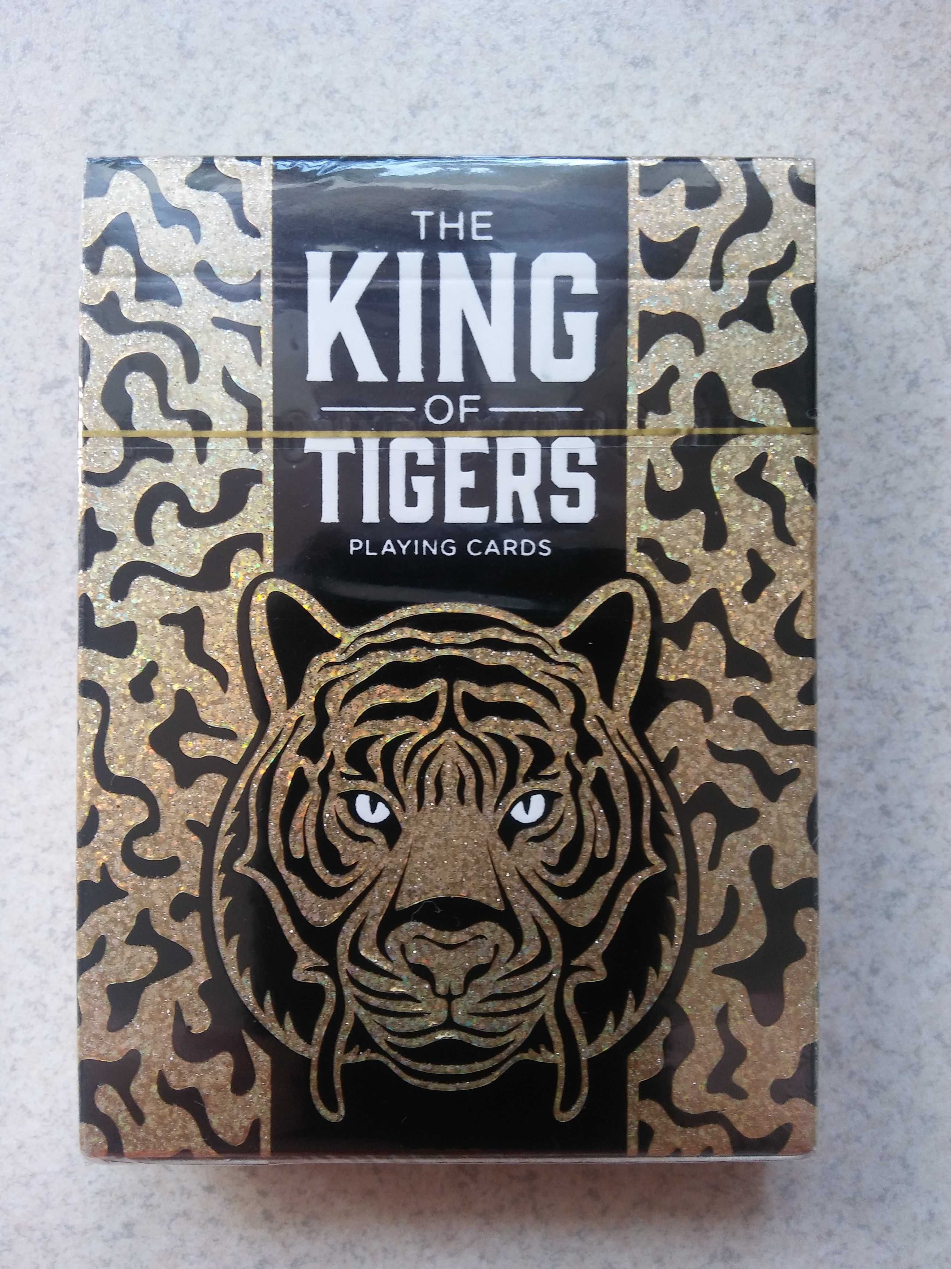 KING OF TIGERS kolekcjonerskie karty do gry