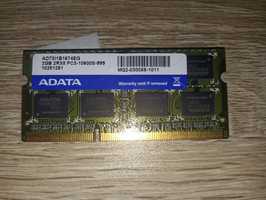 Pamięć RAM 2GB PC3 DDR3 do laptopa Adata