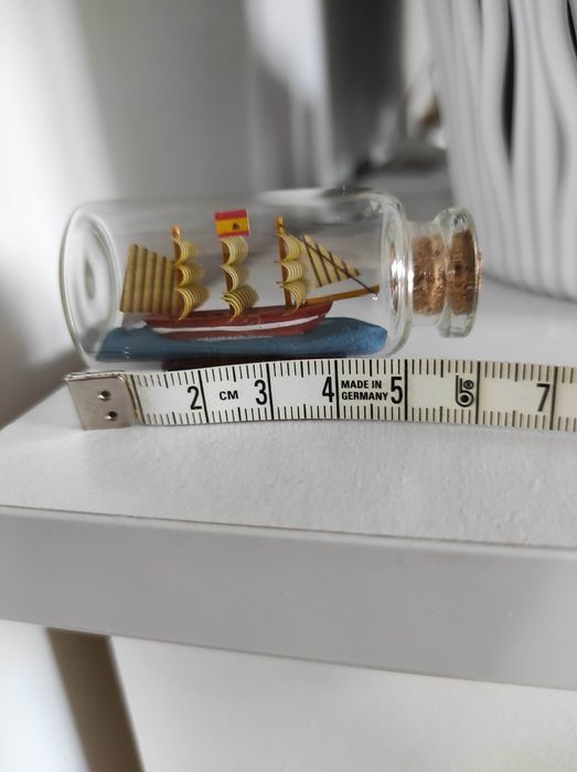 Mini statek w butelce
