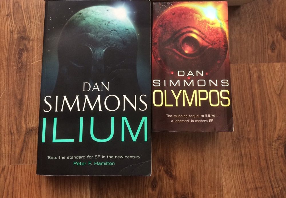 Dan Simmons - ILIUM / OLYMPOS - Książki po angielsku