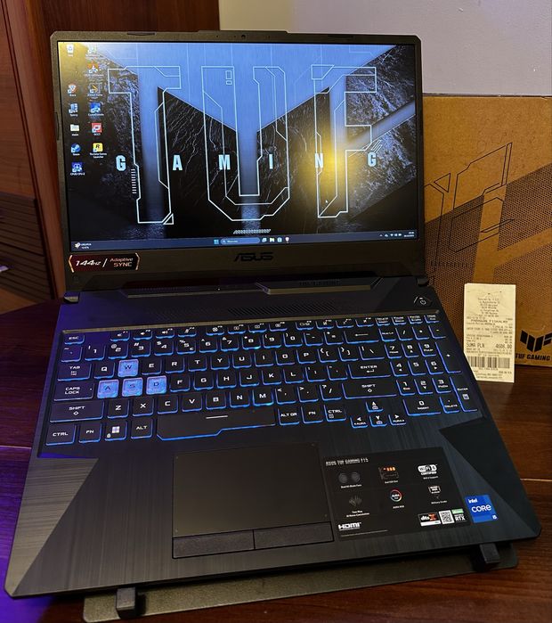 ASUS TUF F15 – i5 11th / RTX 3050 / 16GB RAM / SSD – Stan Bardzo Dobry