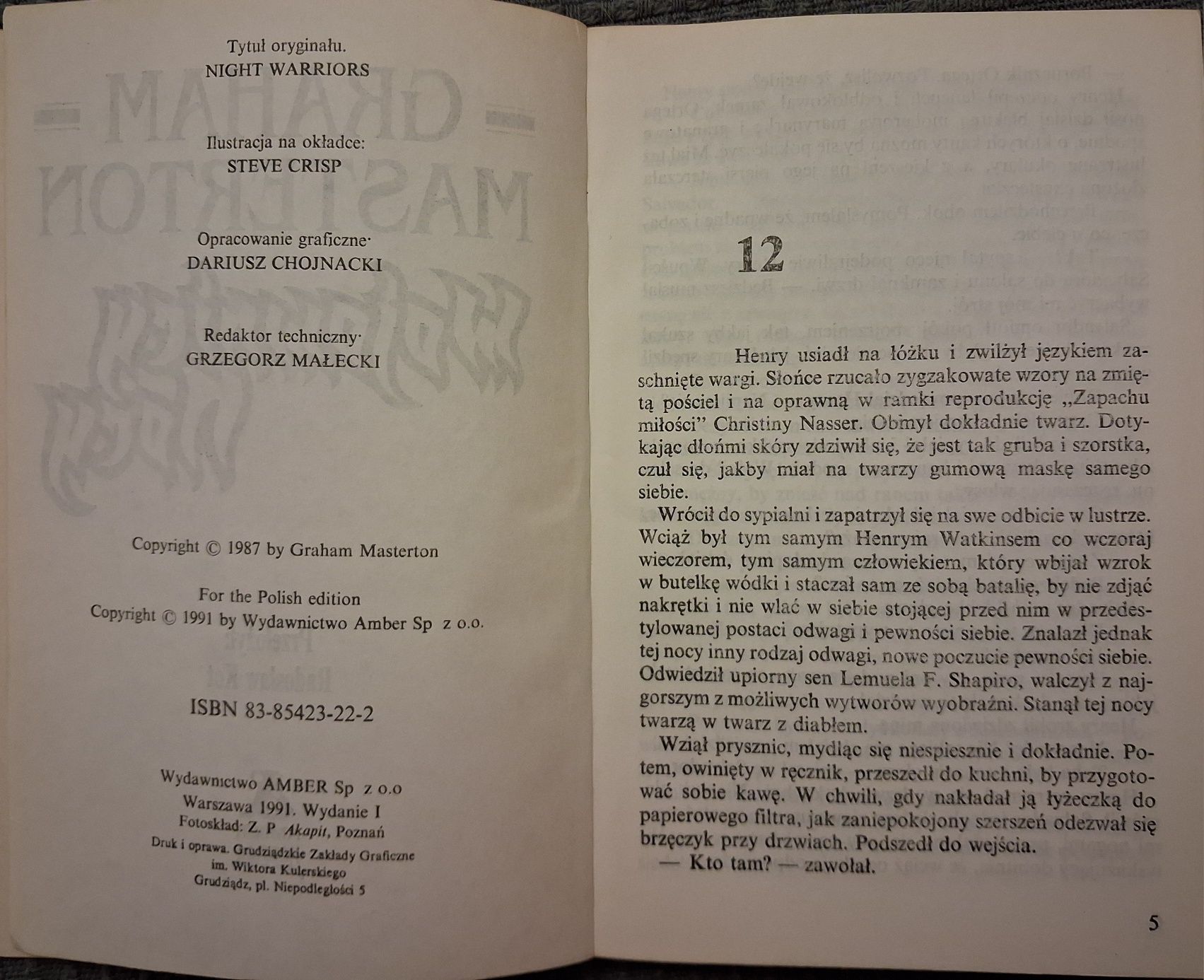 Wojownicy Nocy 2. Graham Masterton