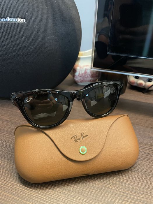 Смарт-окуляри Ray-Ban Meta Skyler Black G15 Plano Green