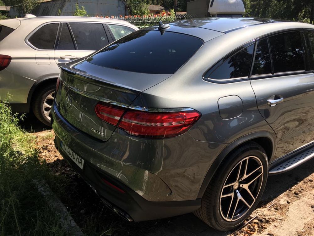 Обвес бампер передний насадки Mercedes Benz W292 C292 GLE coupe 63 amg
