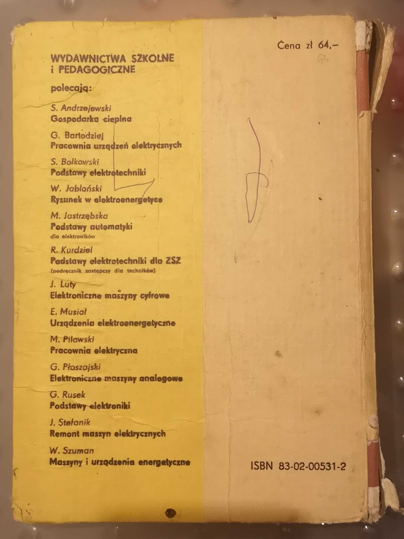 Witold Kotlarski Aparaty i urządzenia elektryczne 1979