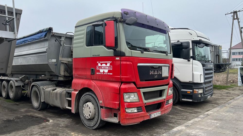 MAN TGX 18.440  Euro5 Hydraulika Automat Hamulec Górski Niska Kabina - LEKKI 6800kg.