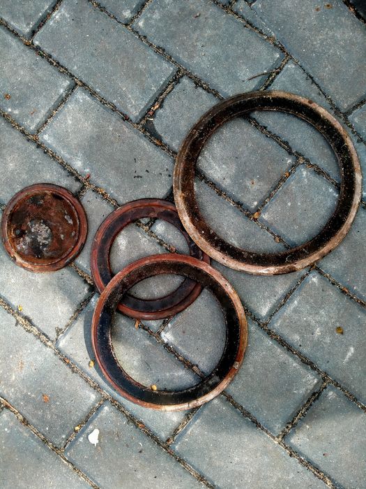 Stare fajerki żeliwne