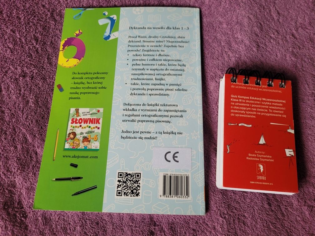 Dyktanda na wesoło kl.1-3 + quizy