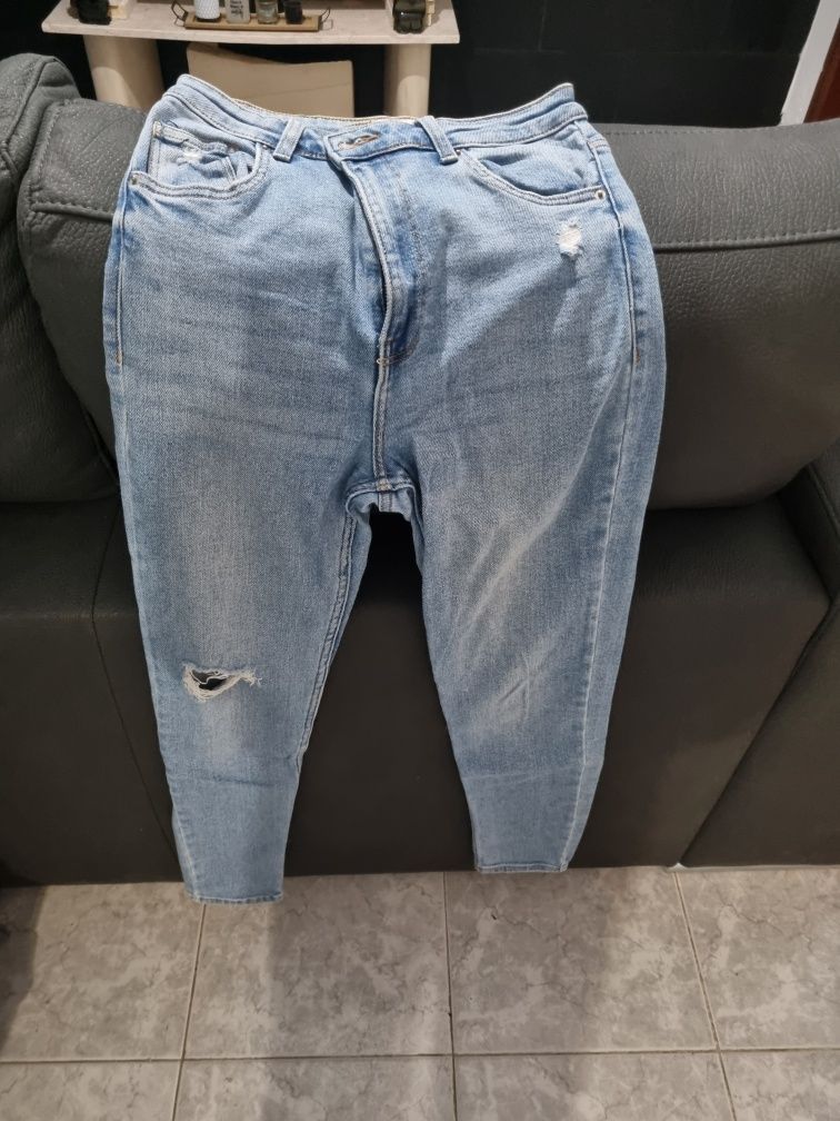 Calça de Ganga Bershka