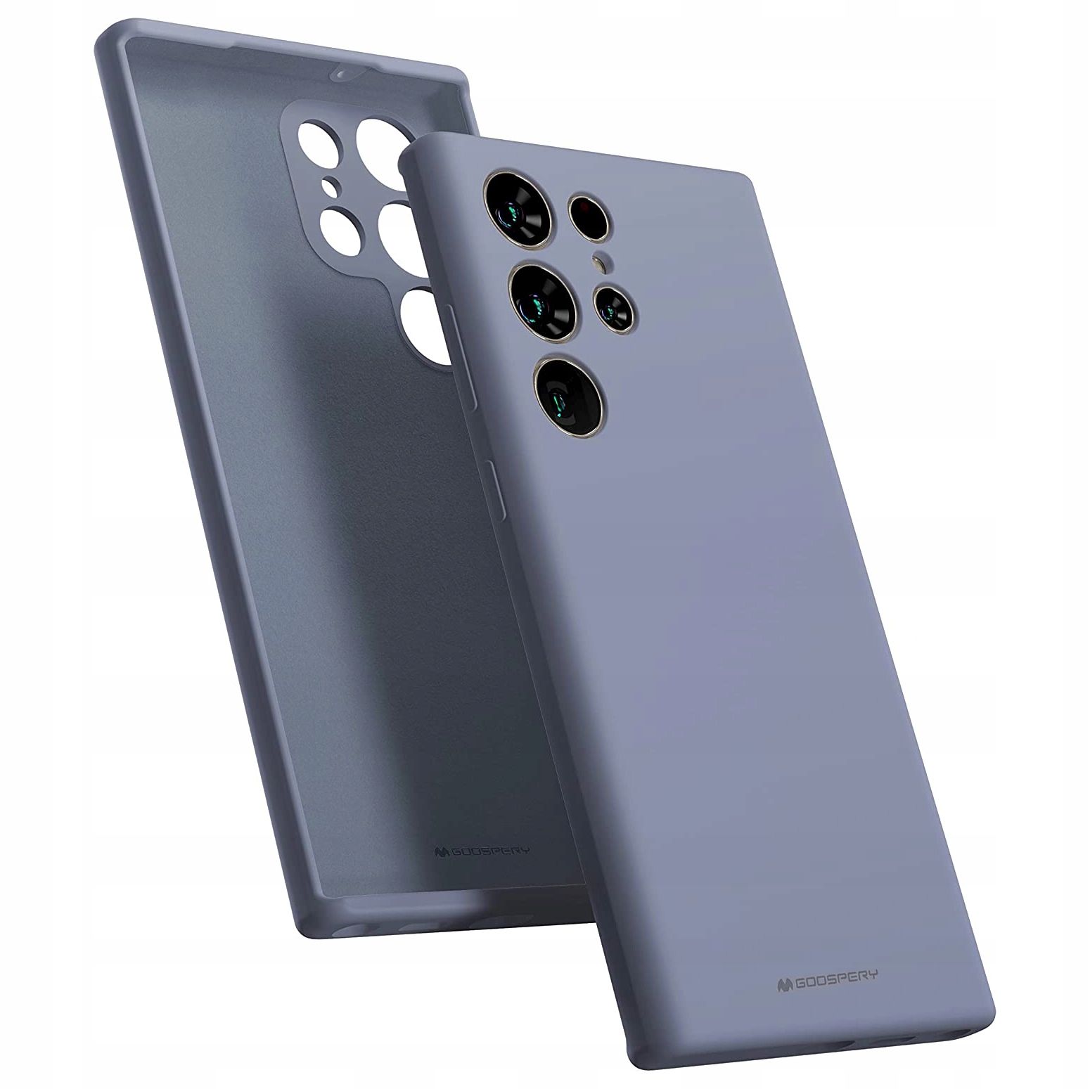 Etui do Galaxy S23 Ultra Mercury Silicone lawendowe