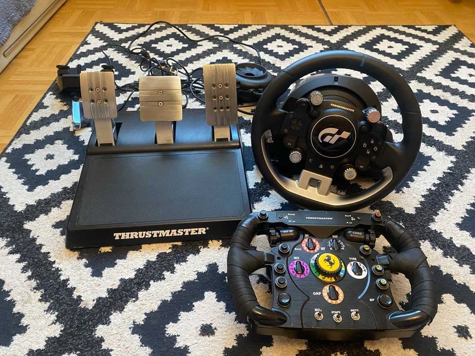Руль Thrustmaster t-gt и Штурвал thrustmaster f1