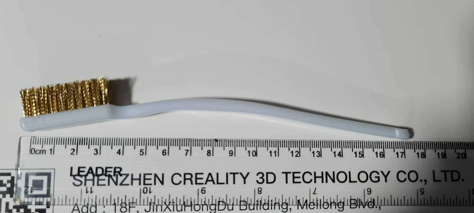 Латунная щетка для чистки сопла, щітка creality, prusa, bambu lab