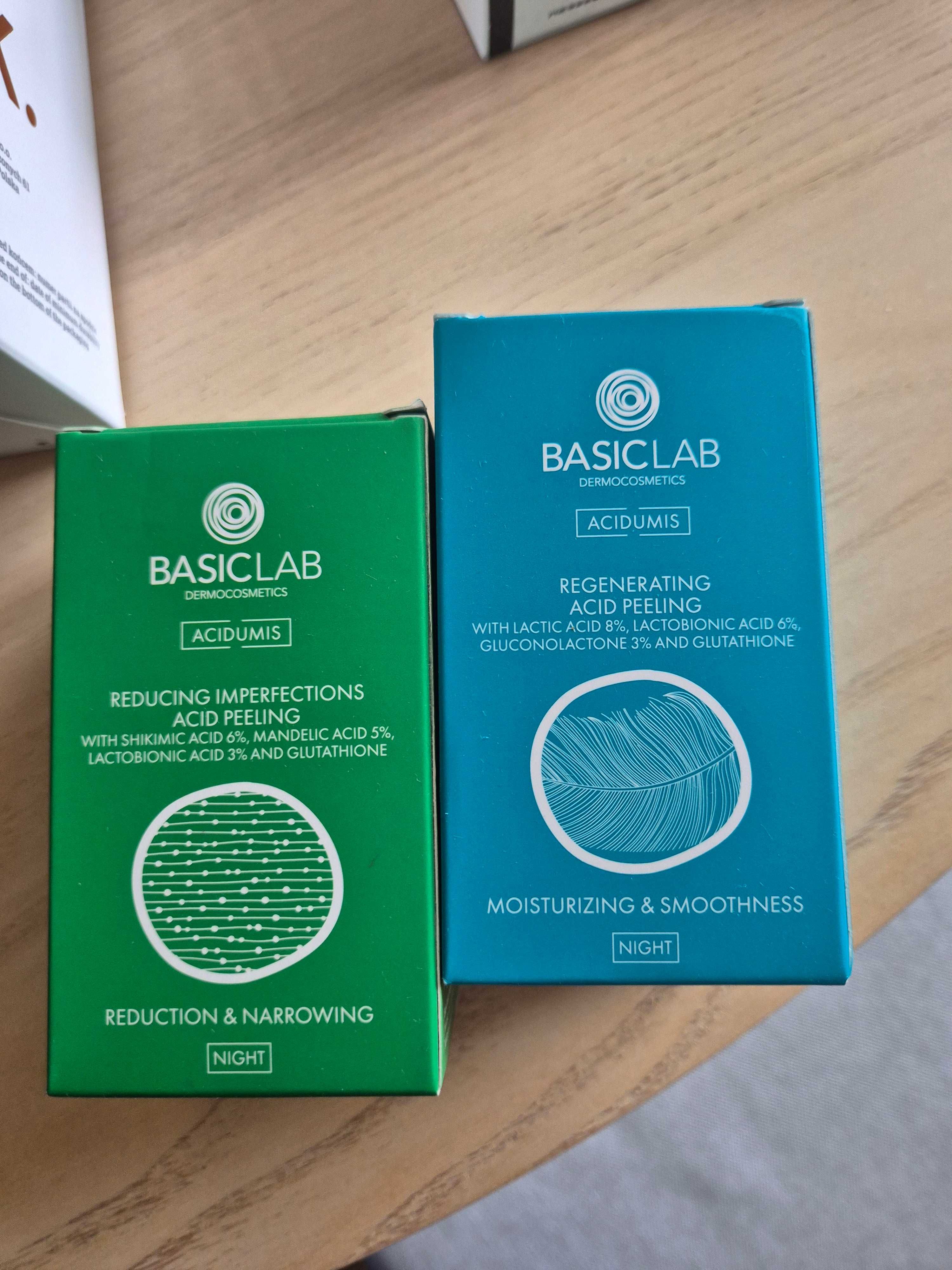 samoopalacz Veoli Botanica peelingi kwasowe Basiclab