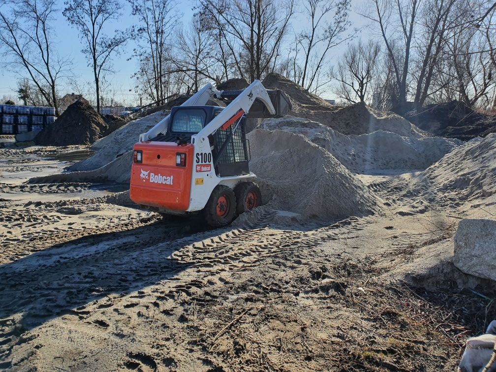 Wynajem Ladowarki Bobcat Uslug miniładowarka  Wroclaw Bielany Olesnica