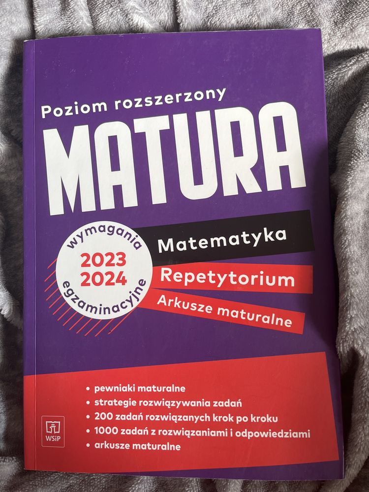 Matematyka. Repetytorium i arkusze maturalne. Poziom rozszerzony
