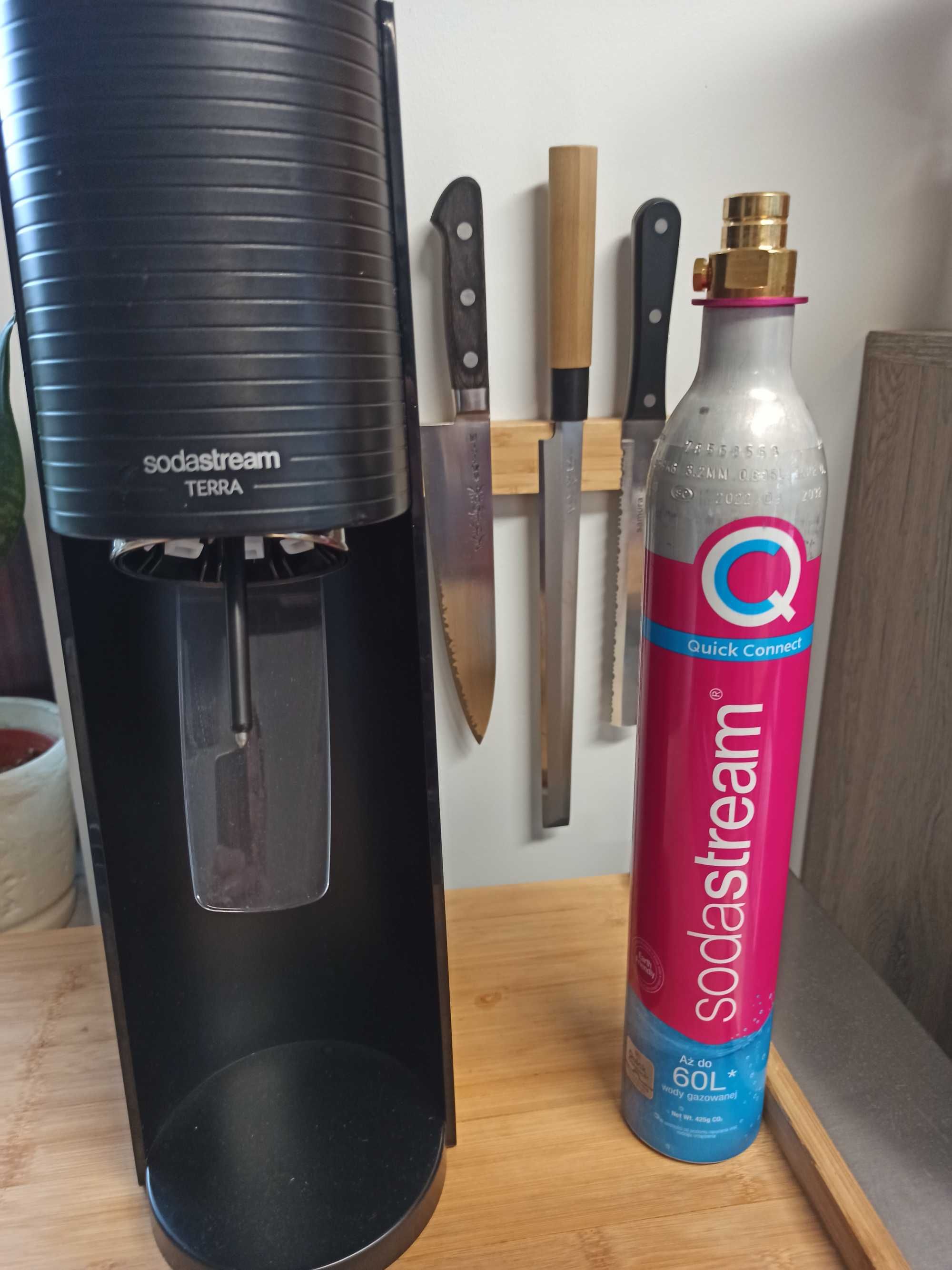 Nabój Soda Stream SodaStream zbiornik kartusz co2 Poznań i okolice