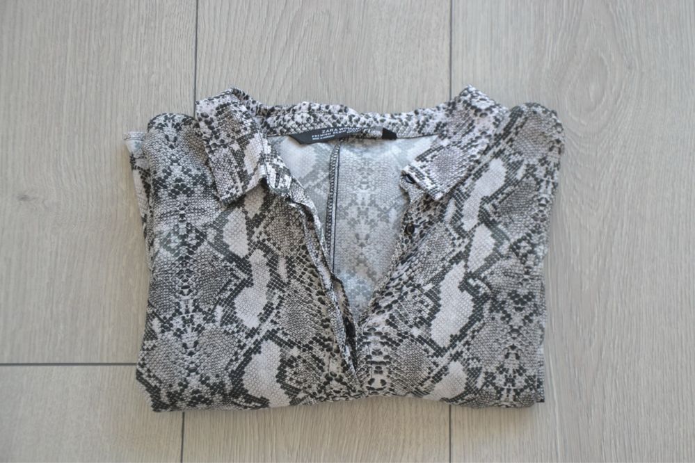 Vestido Zara Animal Print
