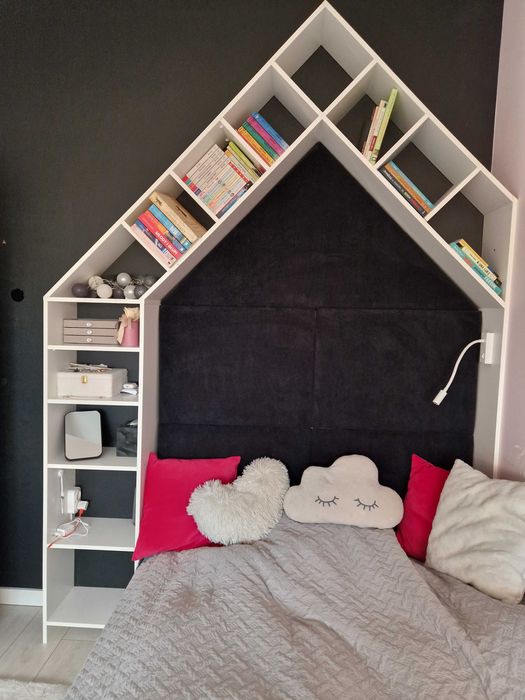 Meble dziecięce młodzieżowe dla dziewczynki zestaw